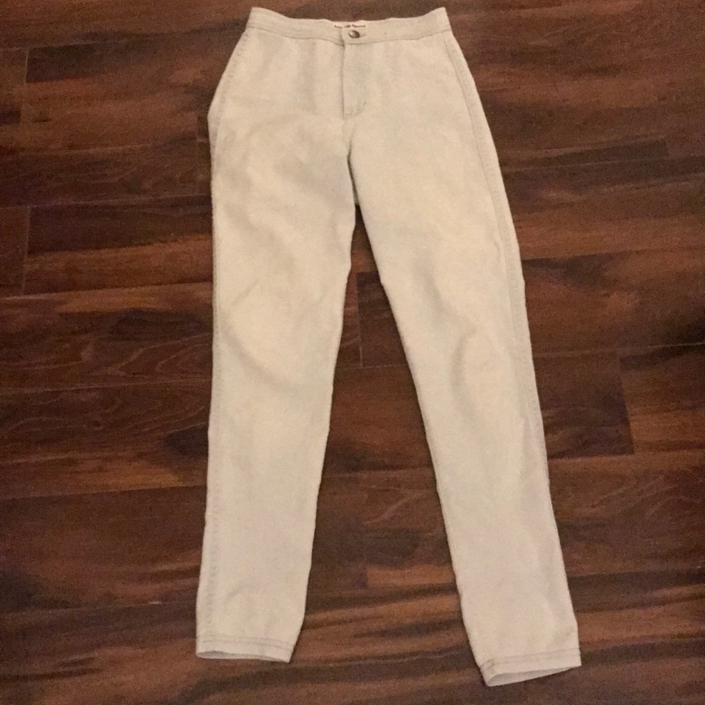 Light blue American Apparel skinny jeans